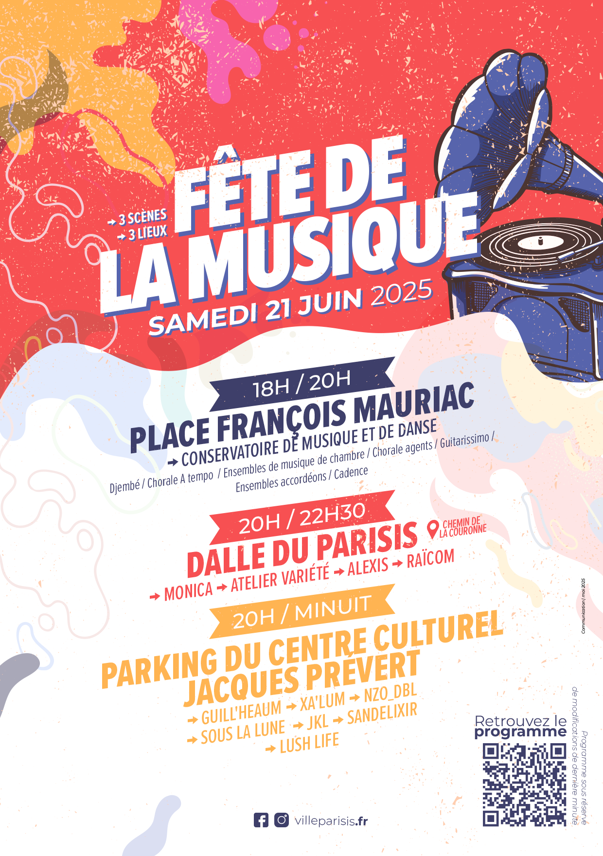 Affiche Fête de la musique